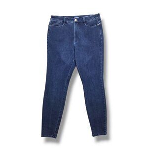 J Jill Premium Flex High Rise Legging Womens 10‎ Dark Wash Skinny Jeans